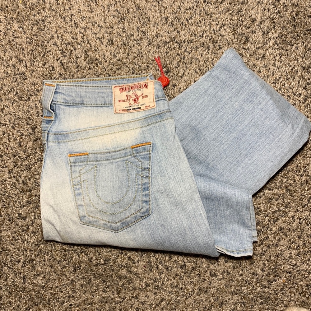 Slim Straight True Religion Denim Size 28